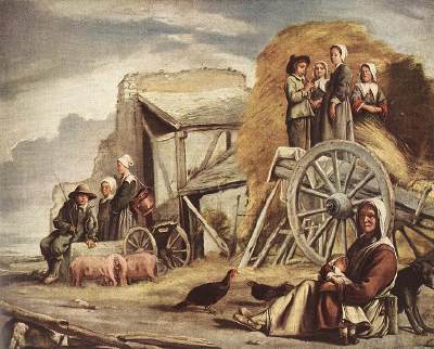 ** Tableau: Les frres Le Nain : La Charrette (~1648), Muse du Louvre, Paris - le_nain-la_charette.jpg
